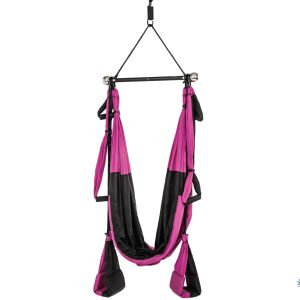 Liebesschaukel Yoga Purpur