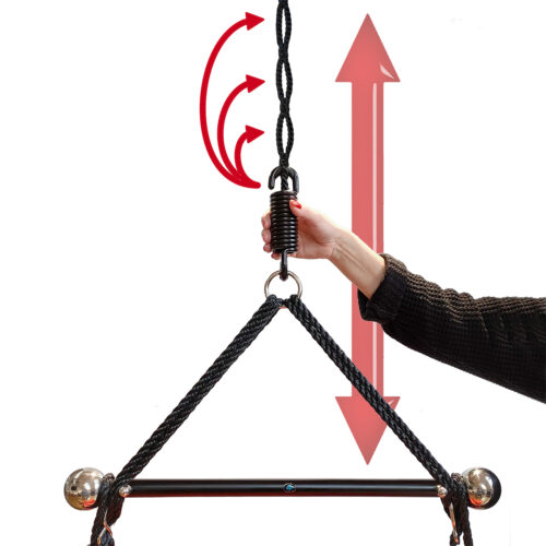 Höhenverstellung von Liebesschaukeln mit dem Spezial-Schlaufenseil